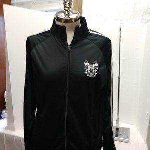 Hard Rock Cafe Hollywood Men’s Full Zip Windbreaker Jacket Size Large Black